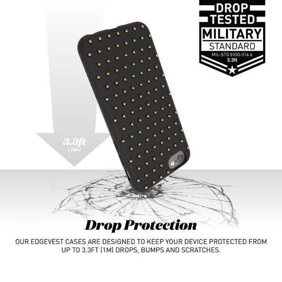 AGENT18 Slim CASE Cover Studs Apple iPhone 6 & 6S - Picture 8 of 11